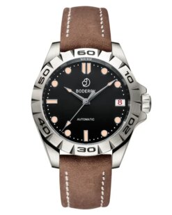 Boderry Urban Skeleton Titanium Automatic Watch | Hi-Beat 72H Power Reserve